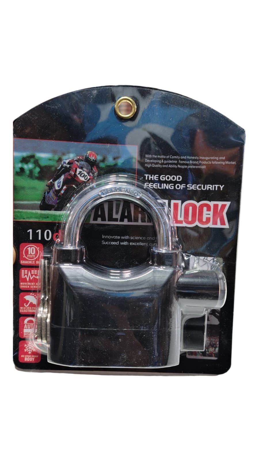 CANDADO C/ ALARMA ALARM LOCK