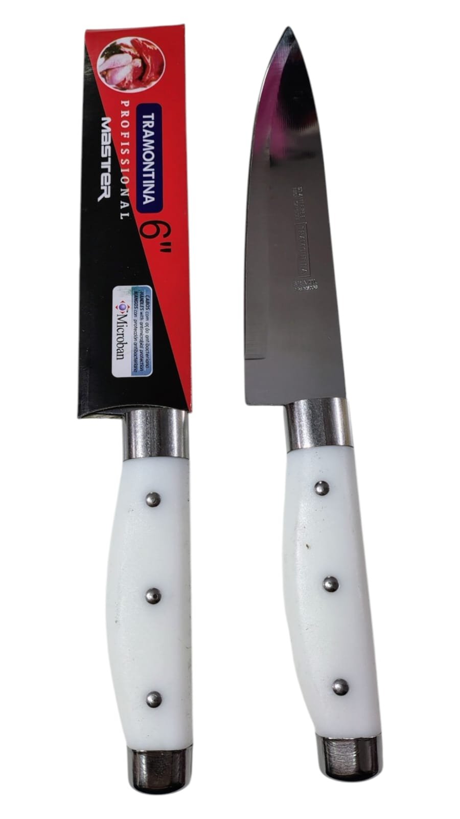 CUCHILLO N6 MING MANGO BLANCO