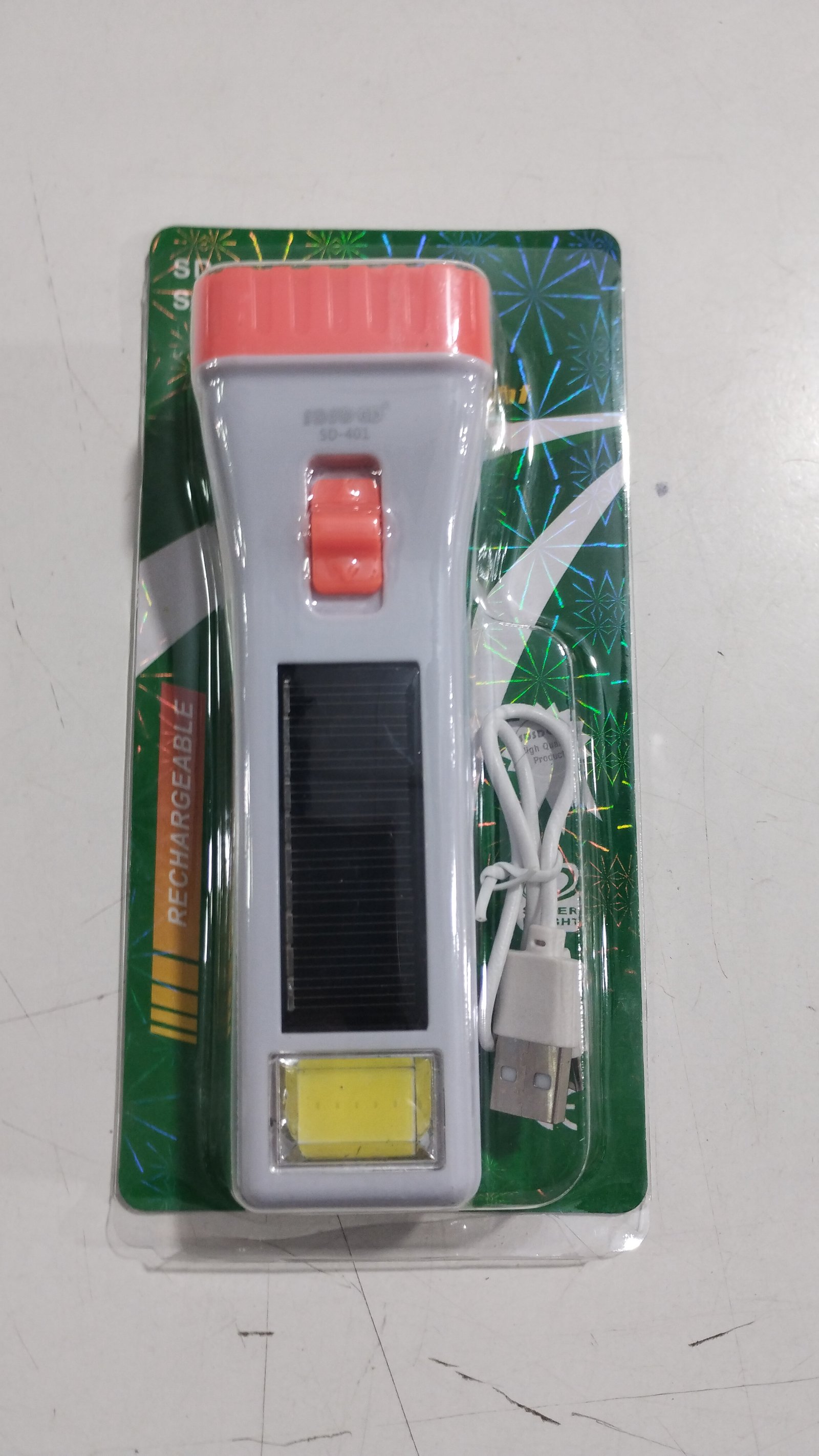 LINTERNA RECARGABLE GRANDE