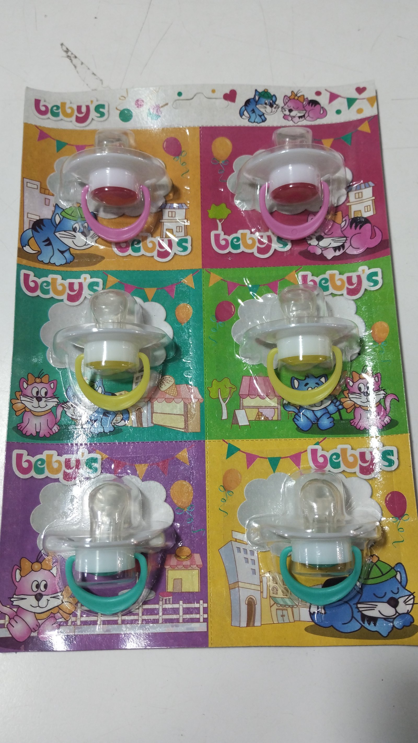 CHUPETE EN BLISTER X6