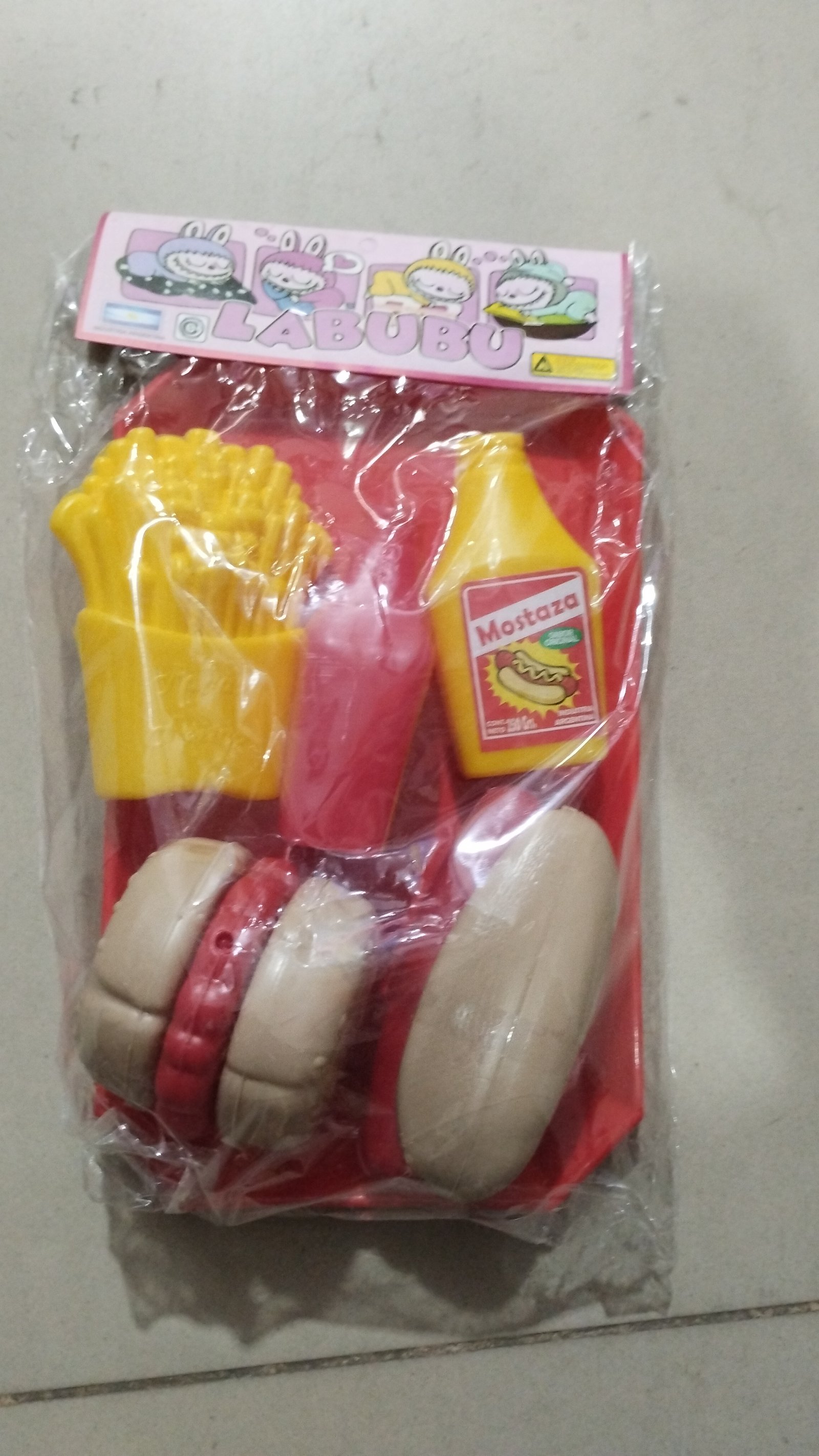 SET COMIDA RAPIDA C/ BANDEJA