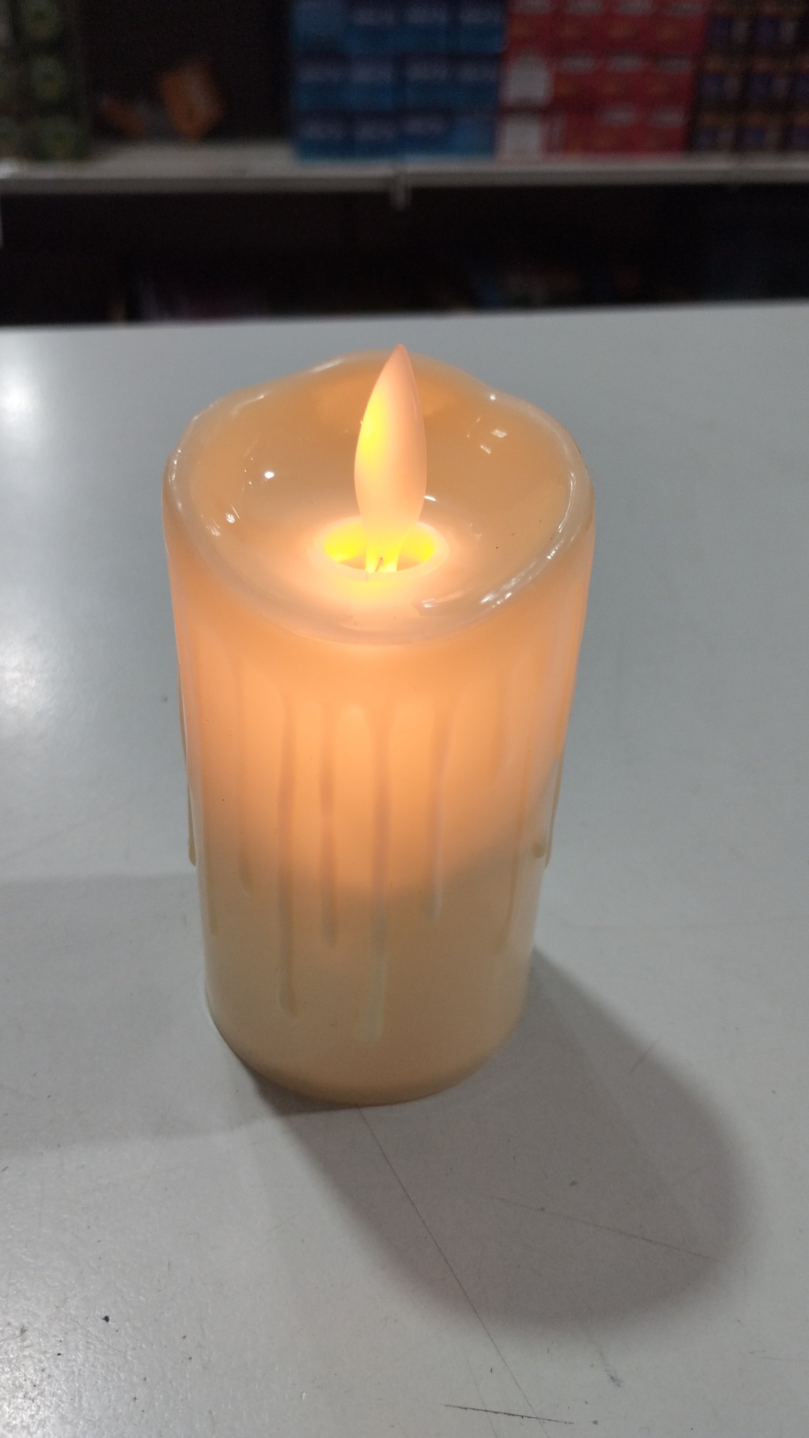 VELA C/ MOVIMIENTO LED JY0648