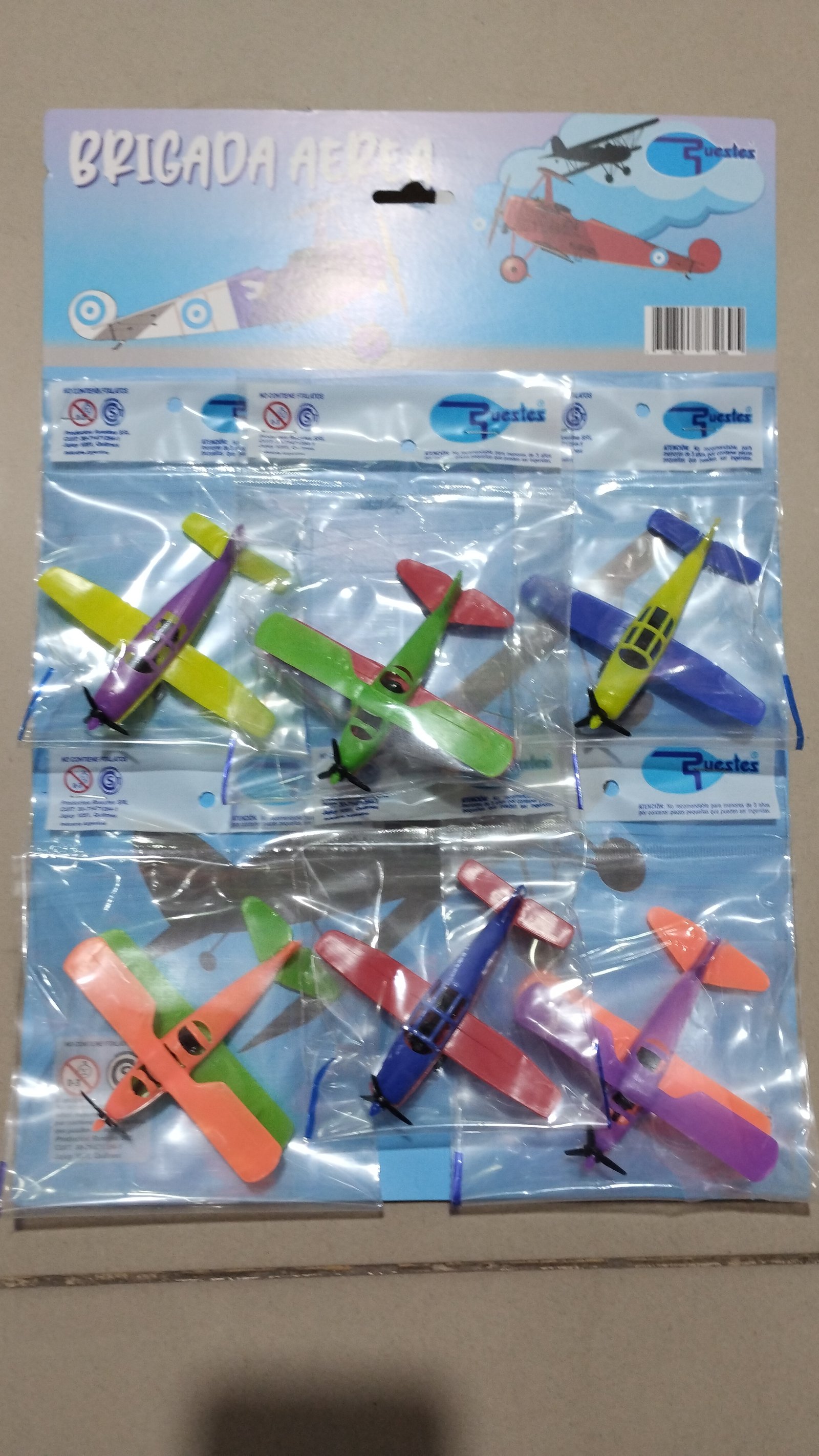 AVION X 6 EN BLISTER