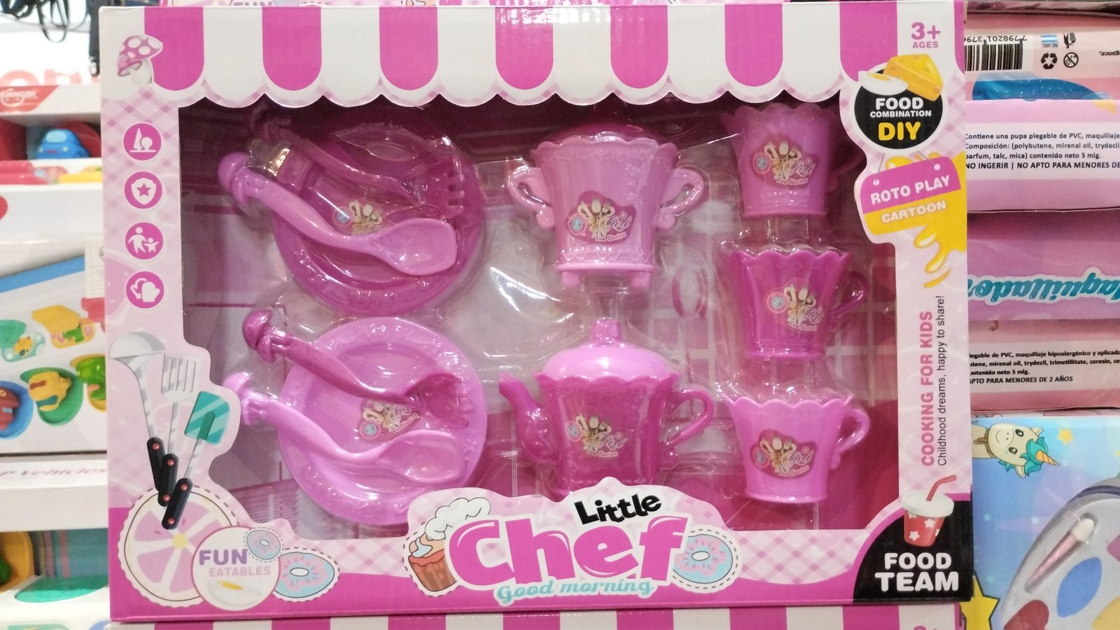 SET DE TE LITTLE CHEF GOOD MORNING