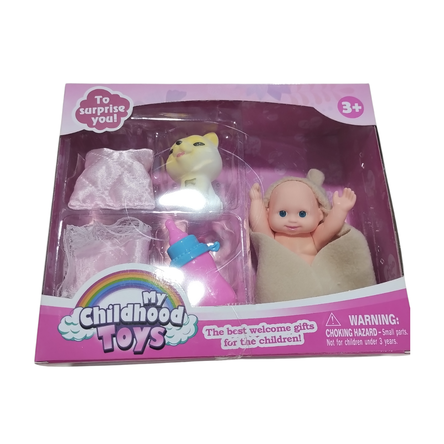 BEBE C/ ACCESORIOS MY CHILDHOOD TOYS