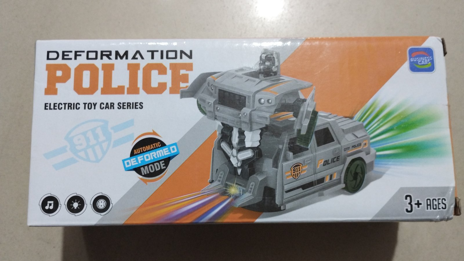 AUTO TRANSFORMER POLICIA GRIS