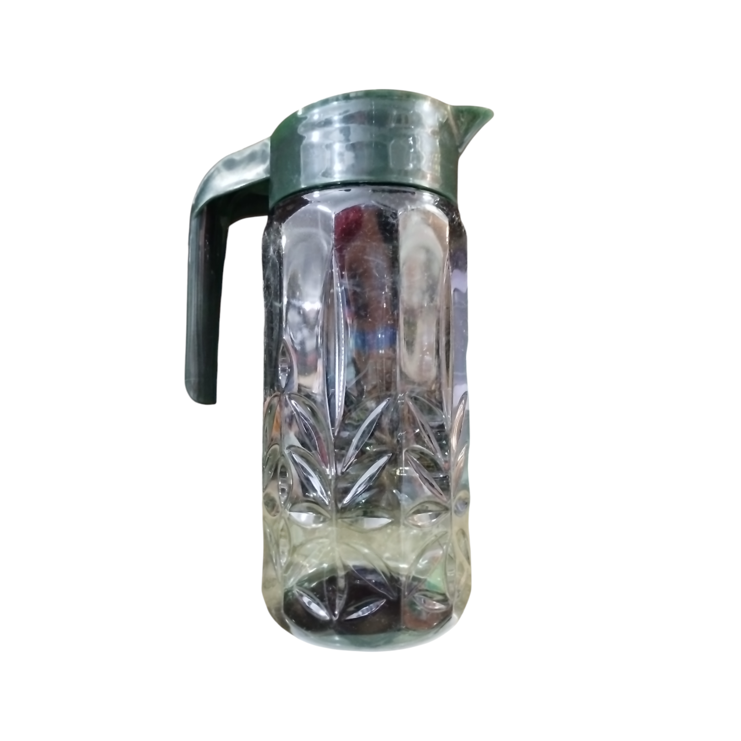 JARRA 1,5L TALLADA TRANSPARENTE