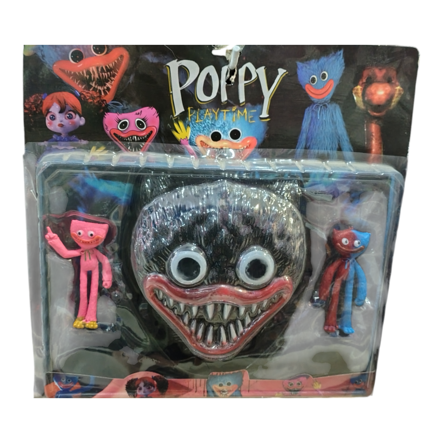 MASCARA POPPY PLAYTIME 2 MUÑECOS