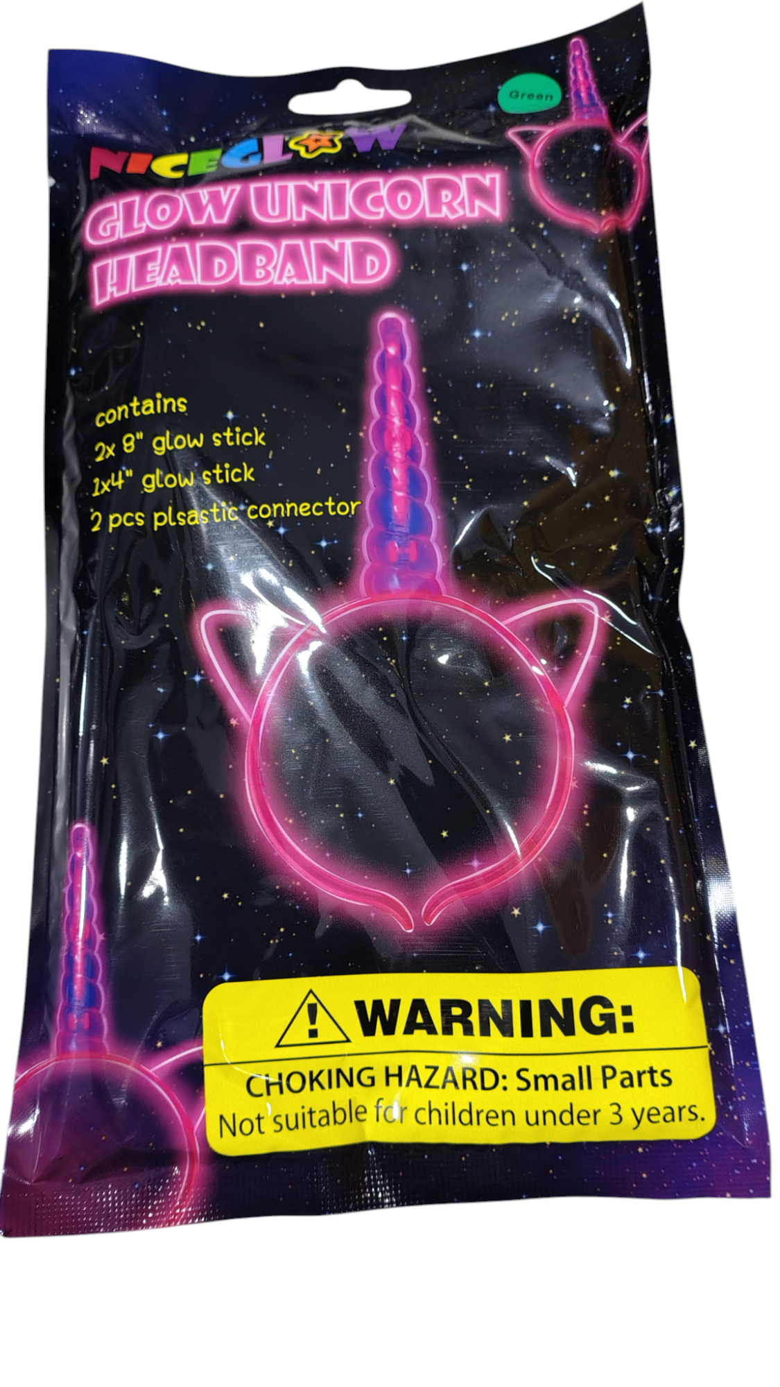 VINCHA LUMINOSA UNICORNIO