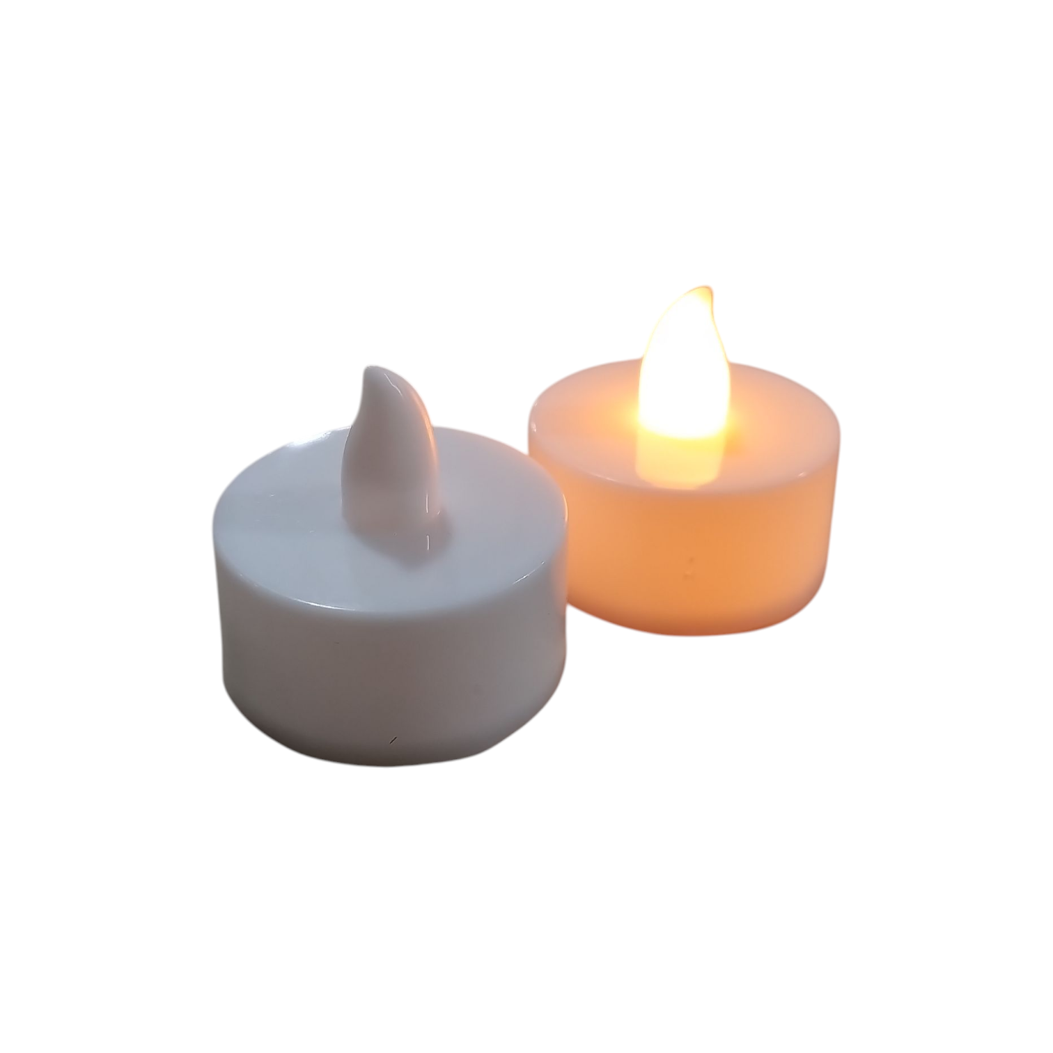 VELA PLASTICA A PILA X1