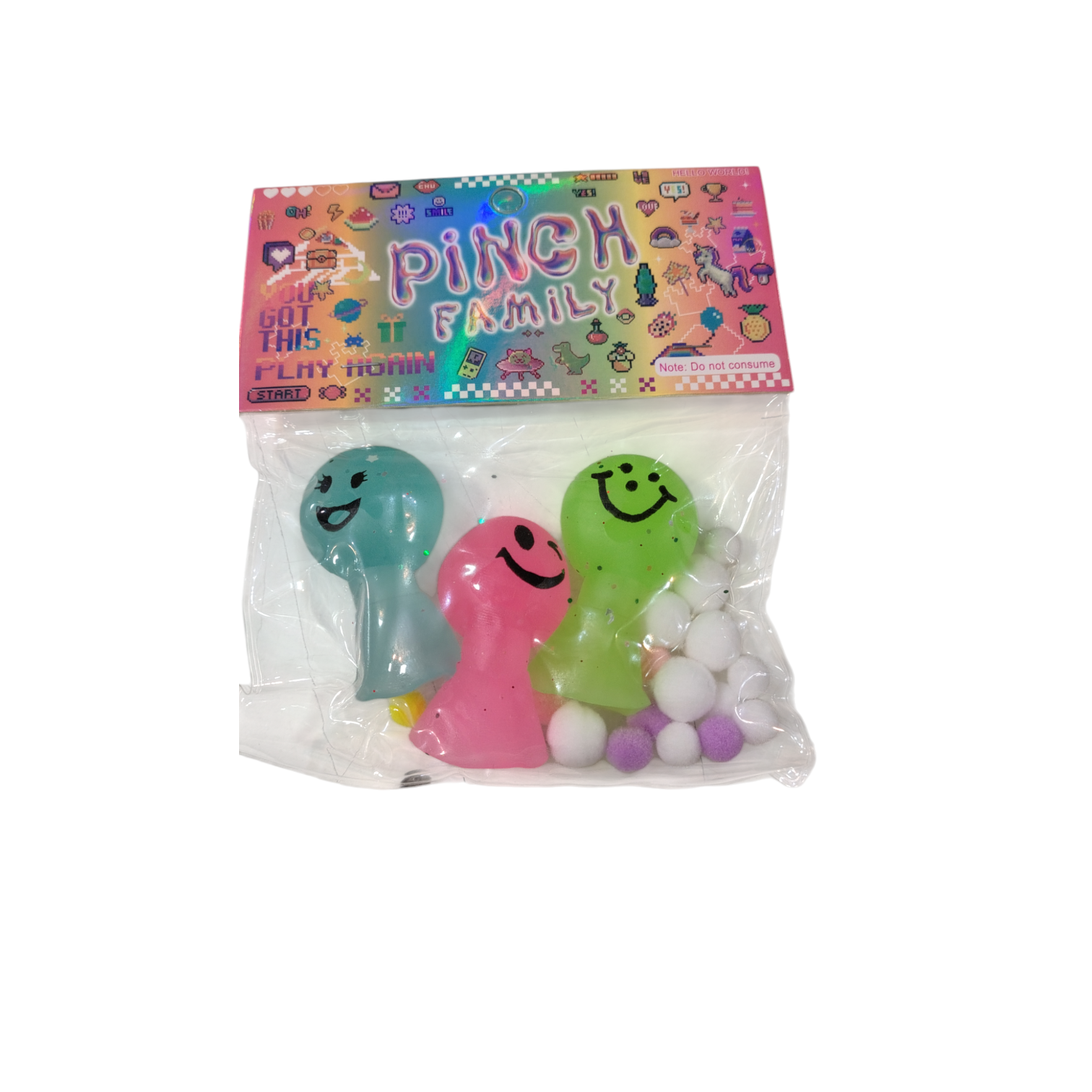 SQUISHY X3 PINCH FAMILY