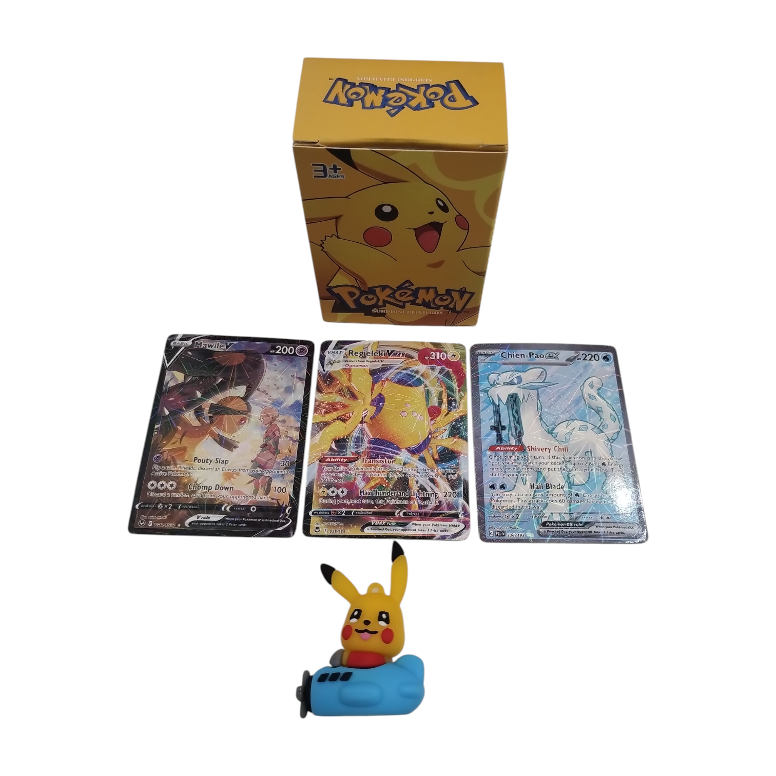 POKEMON SORPRESA + 3 CARTAS