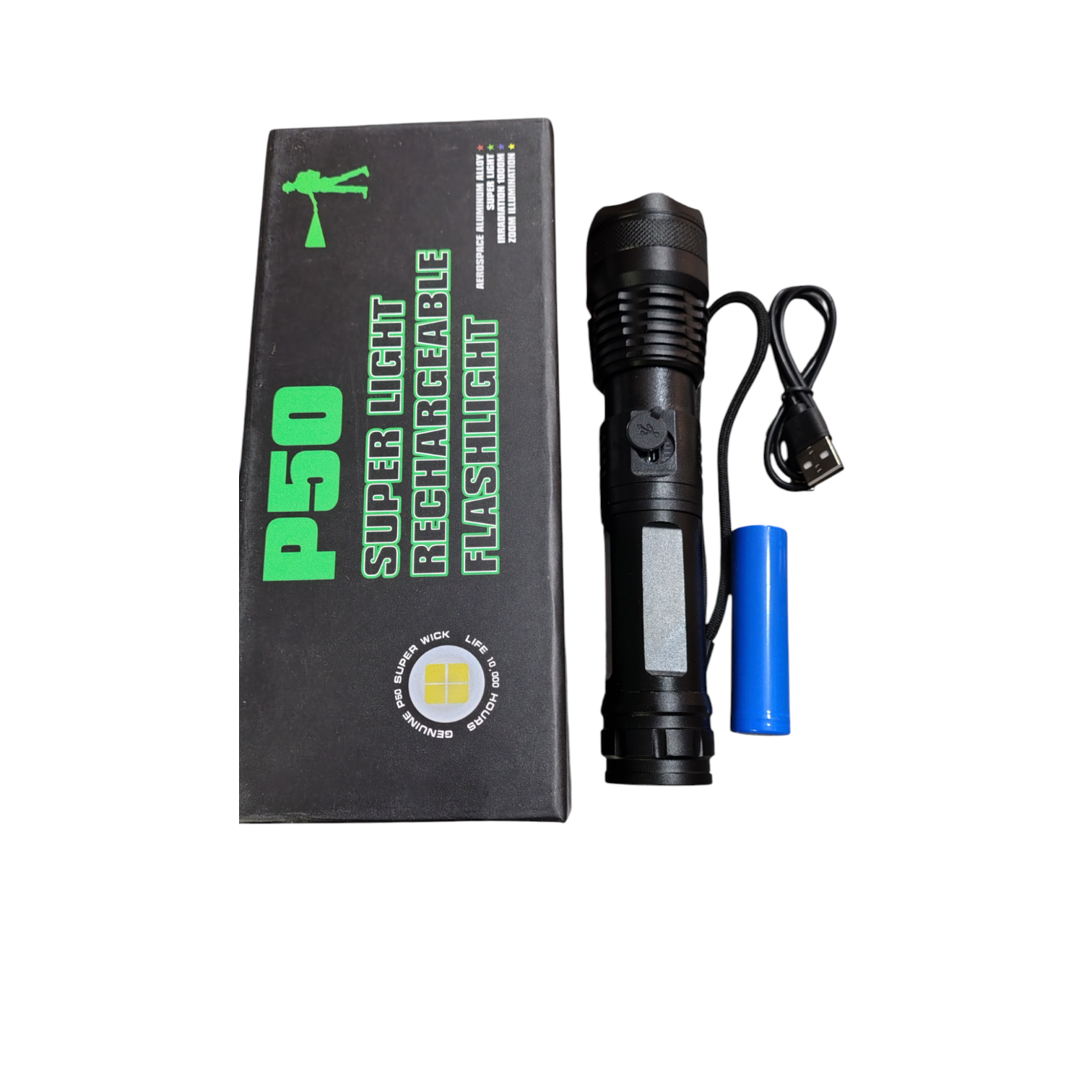 LINERNA TACTICA P50 ZOOM RECARGABLE