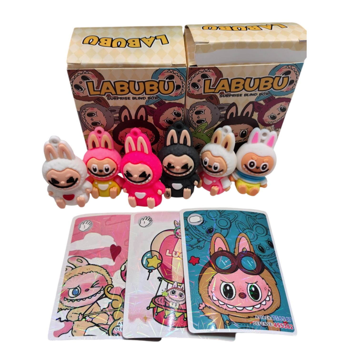 CARTA LABUBU + MUÑECO SORPRESA