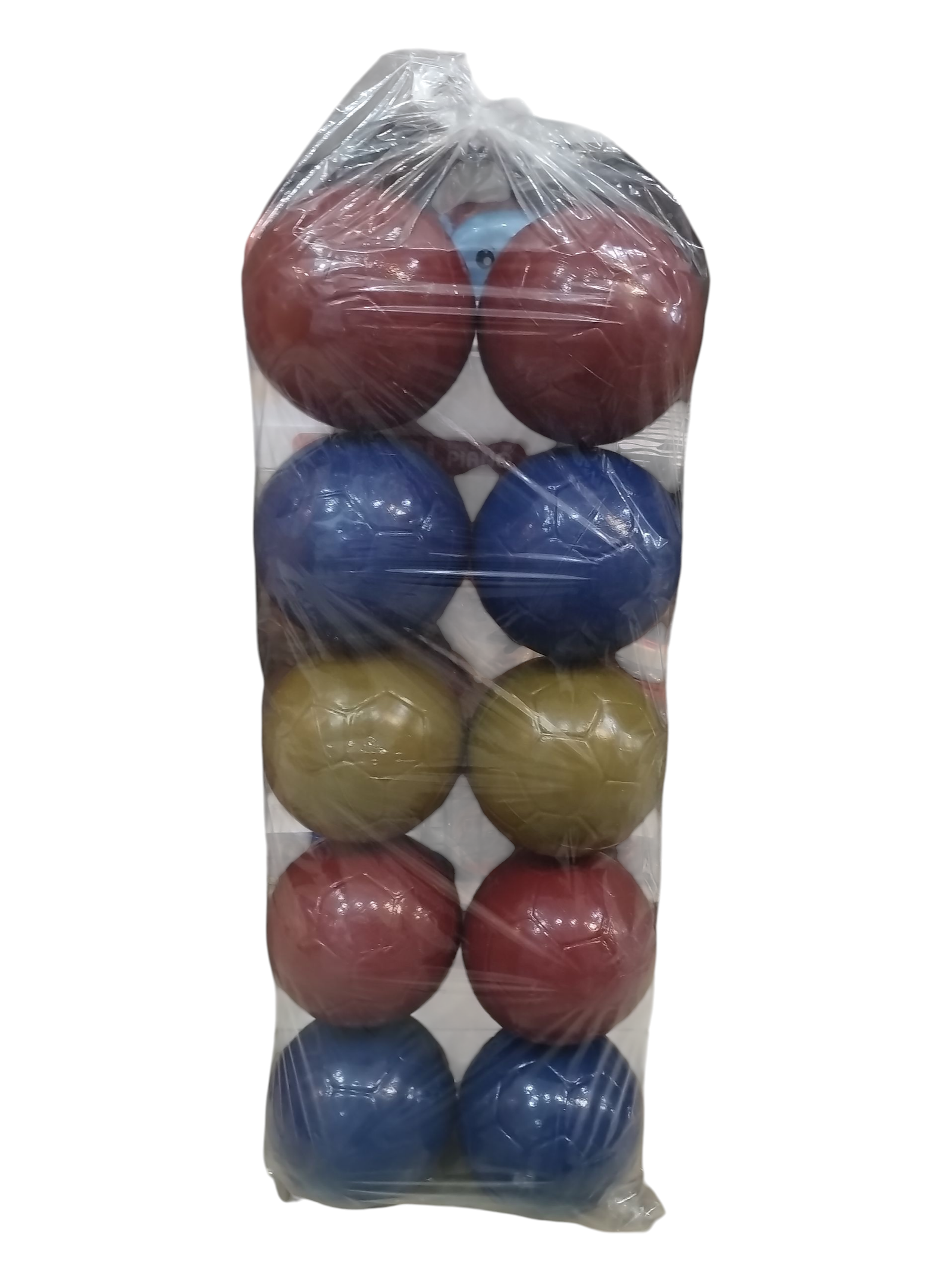 PELOTA SANTI PLASTICA  X10