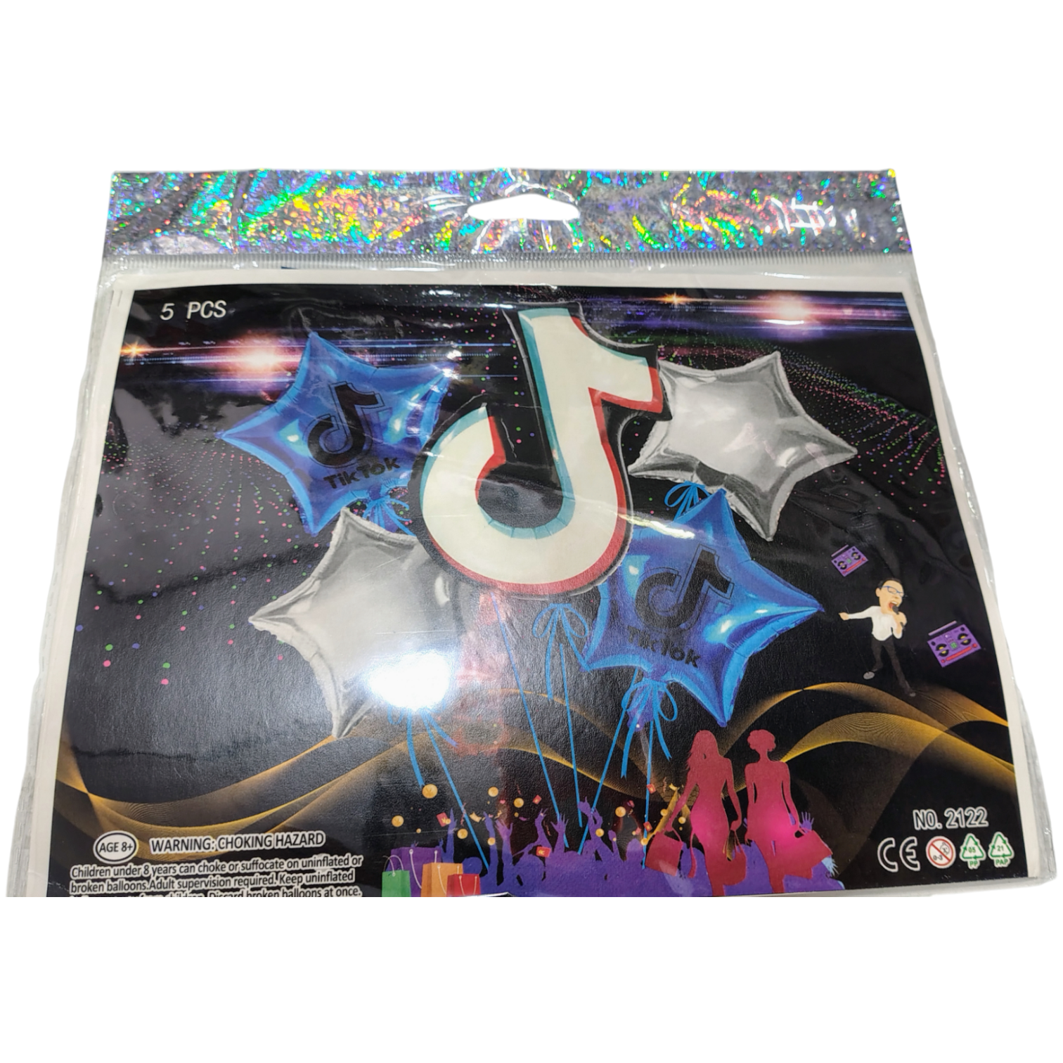 GLOBO TIKTOK X 5 PCS