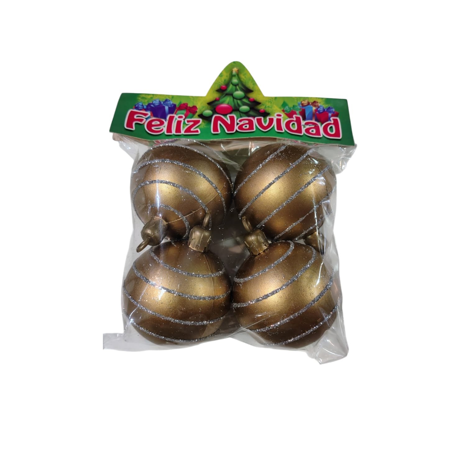 GLOBO N5 BOLSA X4 SATINADA DECO