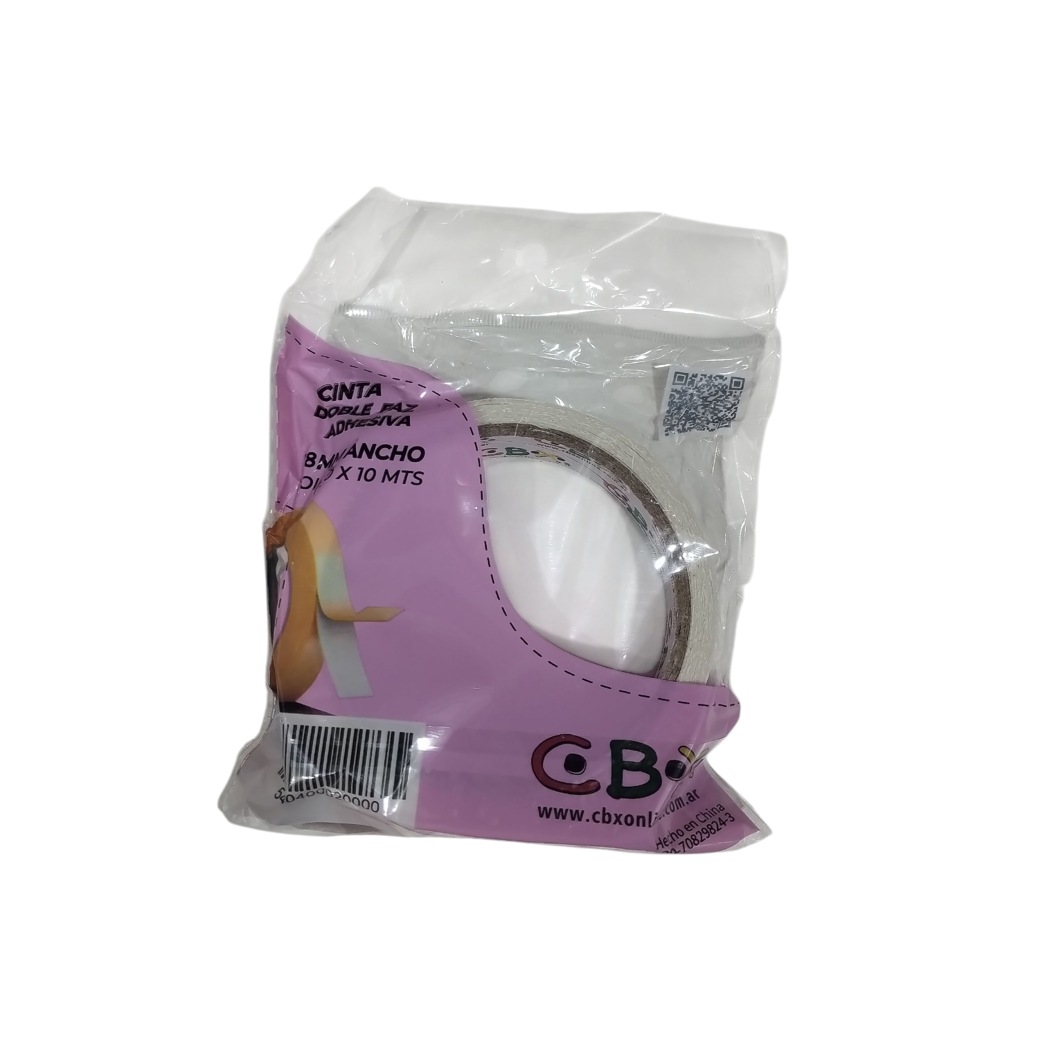 CINTA DOBLE FAZ 18MM 10M