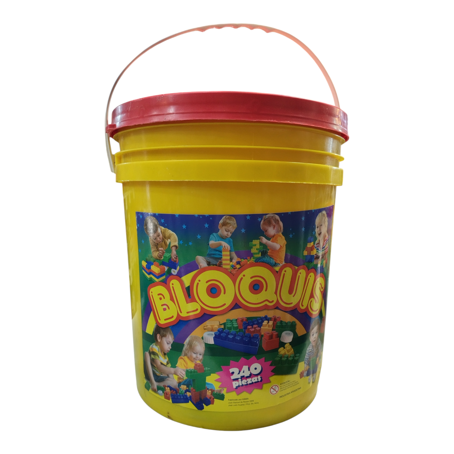 Block en balde 240 piezas